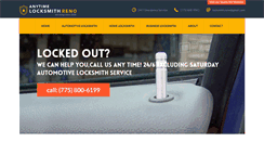 Desktop Screenshot of locksmithreno.com